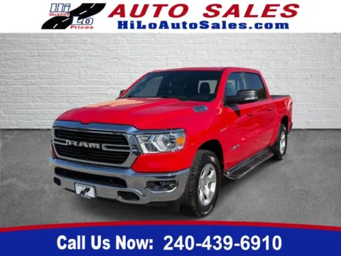 Red 2021 Ram 1500 Big Horn/Lone Star for sale in Frederick, MD