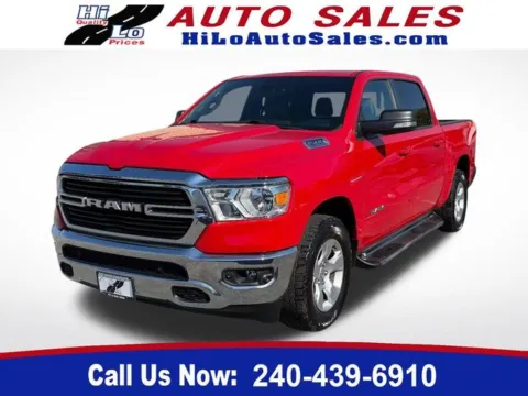 Red 2021 Ram 1500 Big Horn/Lone Star for sale in Frederick, MD