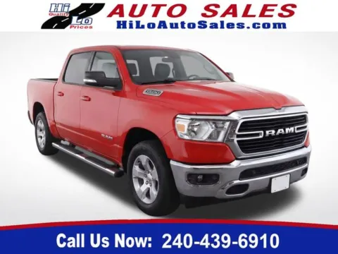 Red 2021 Ram 1500 Big Horn/Lone Star for sale in Frederick, MD