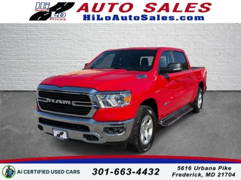 Red 2021 Ram 1500 Big Horn/Lone Star for sale in Frederick, MD