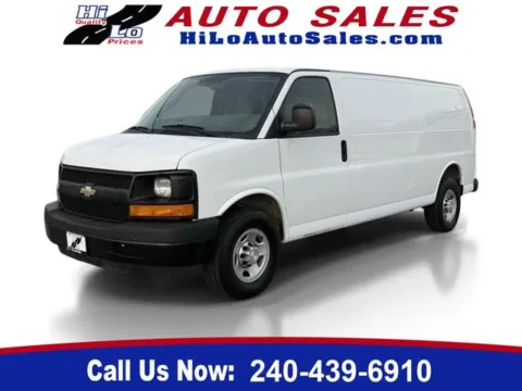 White 2016 Chevrolet Express 3500 Work Van for sale in Frederick, MD