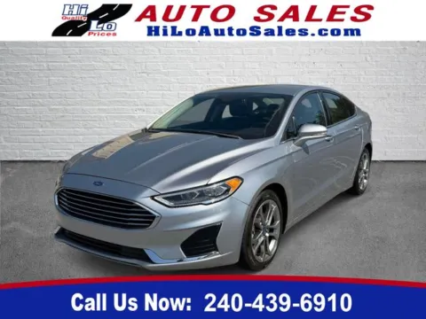 Silver 2020 Ford Fusion SEL for sale in Frederick, MD