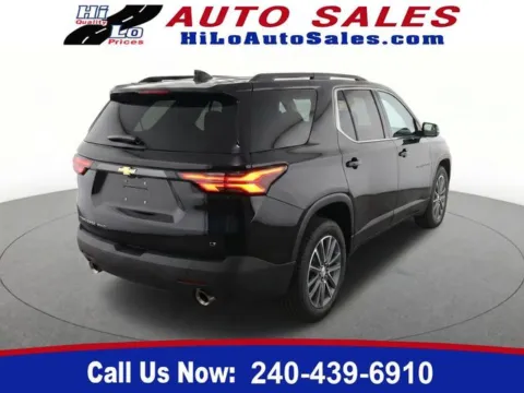Black 2023 Chevrolet Traverse LT for sale in Frederick, MD