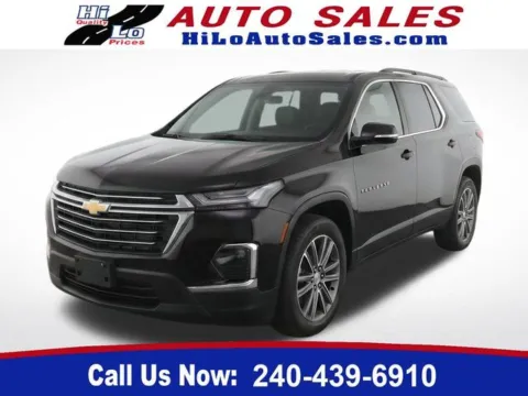 Black 2023 Chevrolet Traverse LT for sale in Frederick, MD