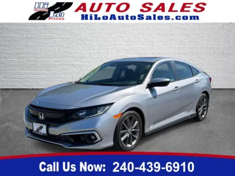 Beige 2020 Honda Civic EX for sale in Frederick, MD