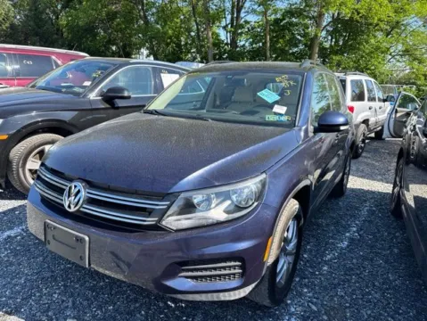 Blue 2016 Volkswagen Tiguan S for sale in Frederick, MD