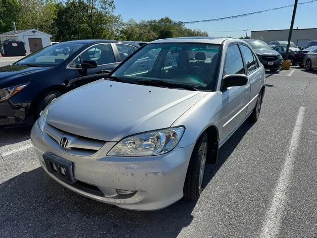 Silver 2005 Honda Civic EX for sale in Frederick, MD