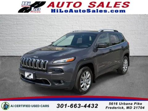 Unknown 2018 Jeep Cherokee Limited for sale in Frederick, MD