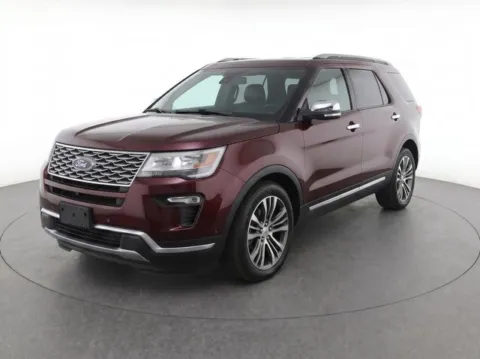 Red 2019 Ford Explorer Platinum for sale in Frederick, MD
