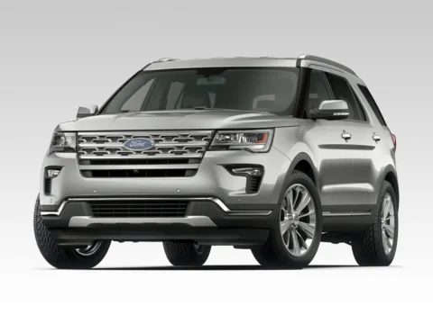 Red 2019 Ford Explorer Platinum for sale in Frederick, MD
