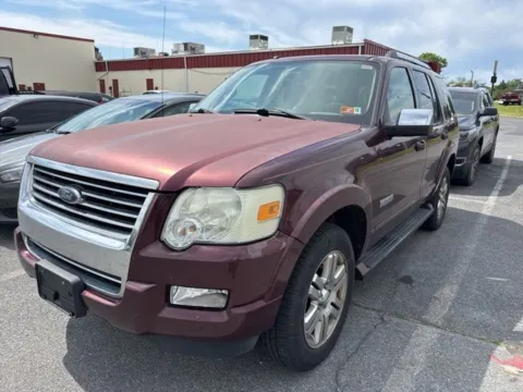 Red 2007 Ford Explorer Limited for sale in Frederick, MD