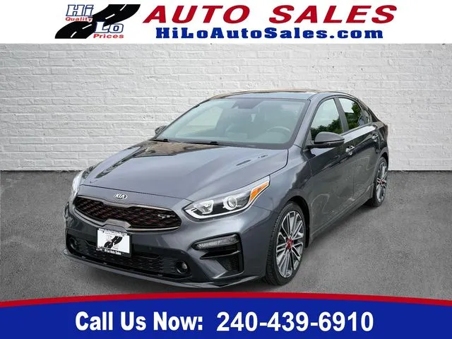 Gray 2021 Kia Forte GT for sale in Frederick, MD