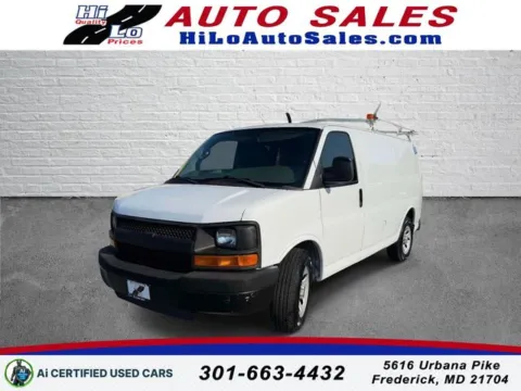 White 2011 Chevrolet Express 1500 Work Van for sale in Frederick, MD