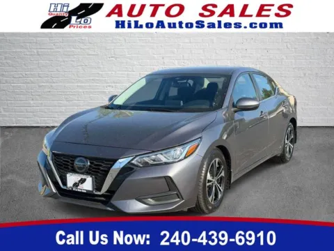 Gray 2022 Nissan Sentra SV for sale in Frederick, MD