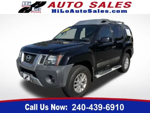 Black 2015 Nissan Xterra S for sale in Frederick, MD