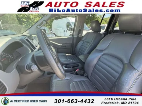 Black 2015 Nissan Xterra S for sale in Frederick, MD