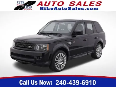 Black 2013 Land Rover Range Rover Sport HSE for sale in Frederick, MD