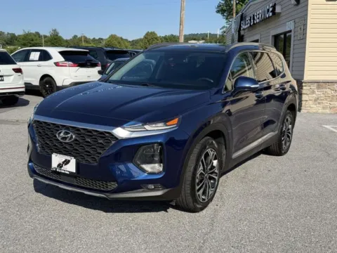 Blue 2019 Hyundai Santa Fe Limited for sale in Frederick, MD