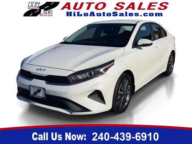 White 2023 Kia Forte LXS for sale in Frederick, MD
