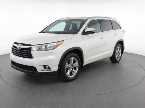 White 2015 Toyota Highlander Limited for sale in Frederick, MD