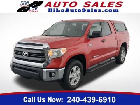 Red 2015 Toyota Tundra SR5 for sale in Frederick, MD