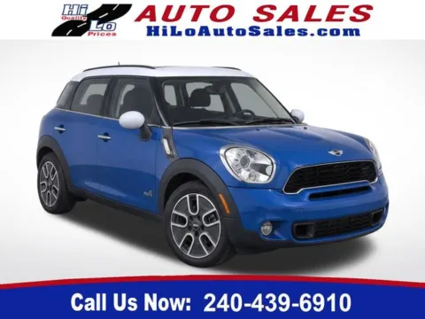 Blue 2012 MINI Cooper S Countryman ALL4 for sale in Frederick, MD