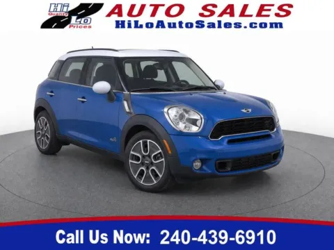 Blue 2012 MINI Cooper S Countryman ALL4 for sale in Frederick, MD