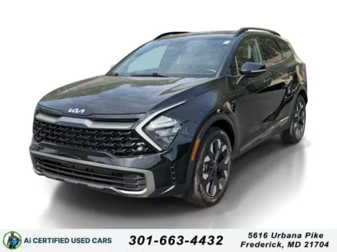 Black 2023 Kia Sportage X-Line for sale in Frederick, MD
