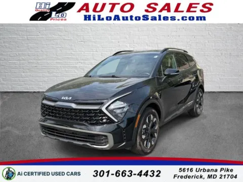Black 2023 Kia Sportage X-Line for sale in Frederick, MD