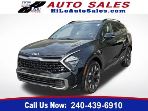 Black 2023 Kia Sportage X-Line for sale in Frederick, MD