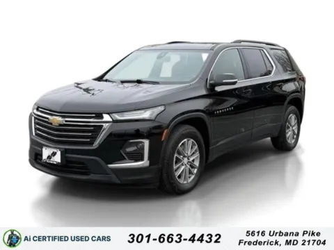 Black 2023 Chevrolet Traverse LT Leather for sale in Frederick, MD