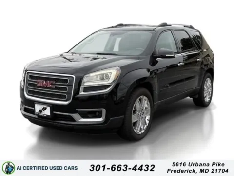 Black 2017 GMC Acadia Limited for sale in Frederick, MD