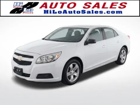 White 2013 Chevrolet Malibu LS for sale in Frederick, MD