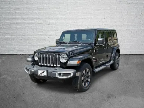 Black 2019 Jeep Wrangler Unlimited Sahara for sale in Frederick, MD