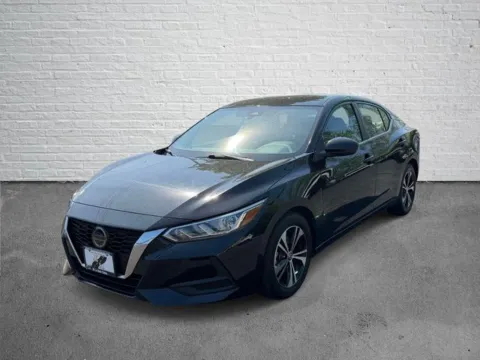 Black 2021 Nissan Sentra SV for sale in Frederick, MD