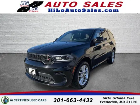 Black 2024 Dodge Durango GT Plus for sale in Frederick, MD