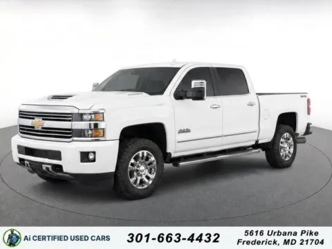 White 2015 Chevrolet Silverado 2500HD High Country for sale in Frederick, MD