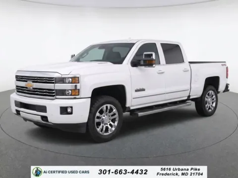 White 2015 Chevrolet Silverado 2500HD High Country for sale in Frederick, MD