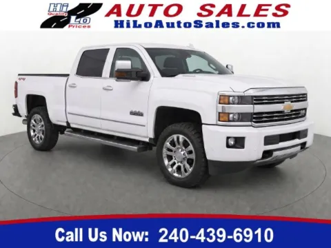 White 2015 Chevrolet Silverado 2500 HD High Country for sale in Frederick, MD