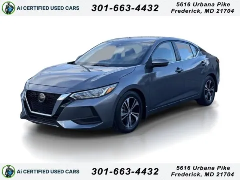 Gray 2020 Nissan Sentra SV for sale in Frederick, MD