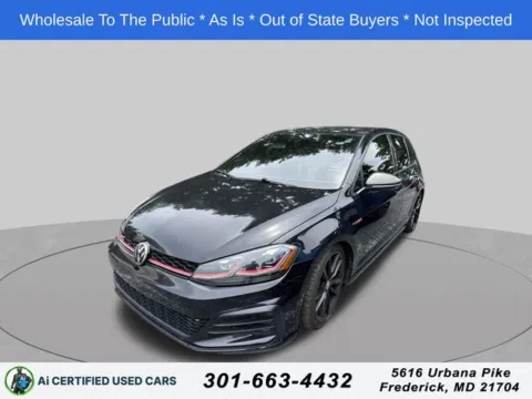 Black 2019 Volkswagen Golf GTI 2.0T S for sale in Frederick, MD