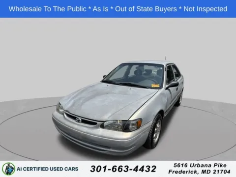 Unknown 2000 Toyota Corolla VE for sale in Frederick, MD