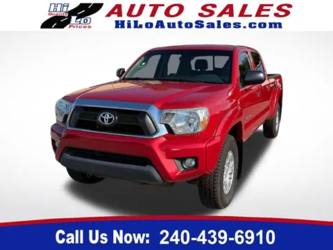 Red 2015 Toyota Tacoma for sale in Frederick, MD