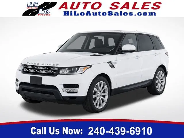 2016 Land Rover Range Rover Sport 3.0L V6 Supercharged HSE