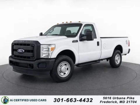White 2016 Ford F-250SD XL for sale in Frederick, MD