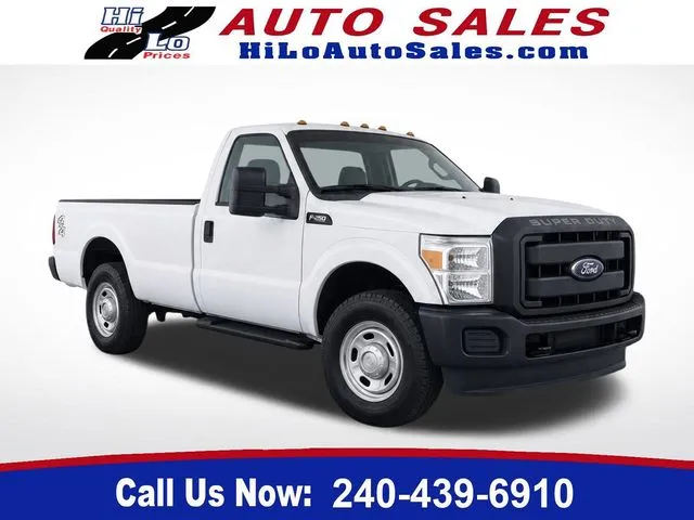 White 2016 Ford F-250SD XL for sale in Frederick, MD