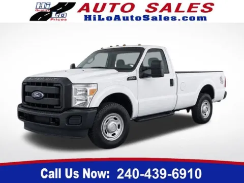 White 2016 Ford F-250SD XL for sale in Frederick, MD