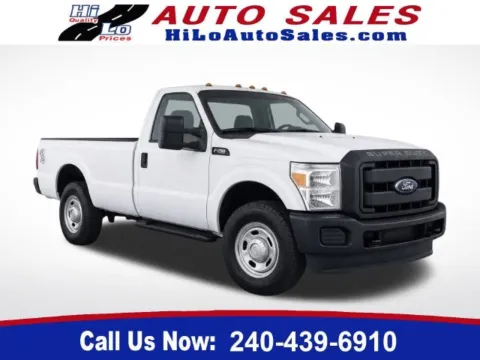 White 2016 Ford F-250SD XL for sale in Frederick, MD