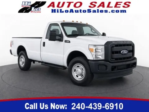White 2016 Ford F-250SD XL for sale in Frederick, MD