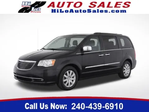 Black 2012 Chrysler Town & Country Touring-L for sale in Frederick, MD